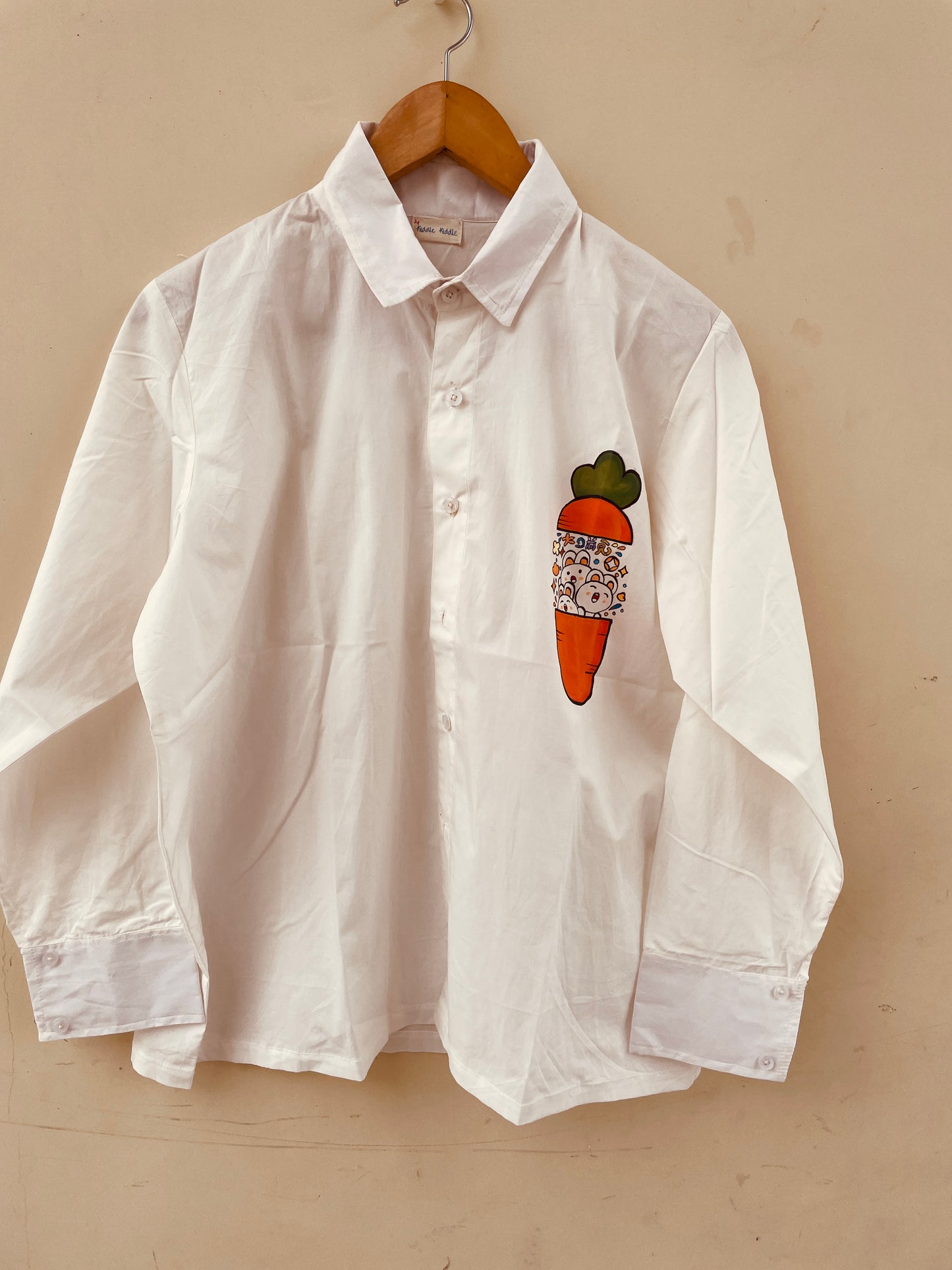 White Carrot Shirt