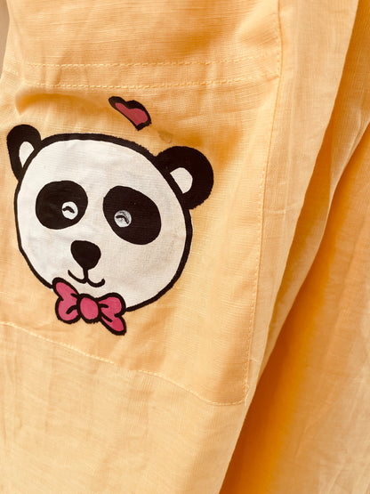 Yellow Panda Dress